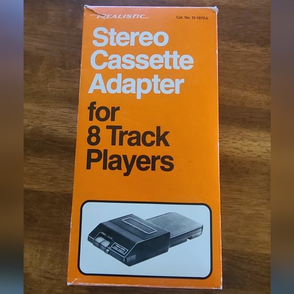 Other Vintage Radio Shack Realistic Stereo Cassette Adapter For 8